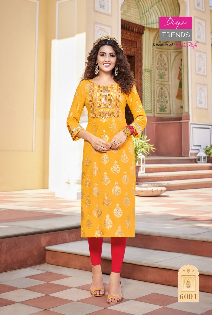 Diya Trends Victoria Vol-6 6001-6014 Series