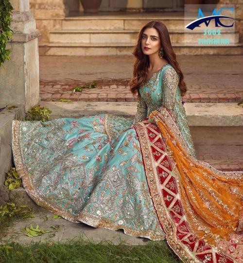 MC 3002 Party Wear Gharara Suits Price - 3450