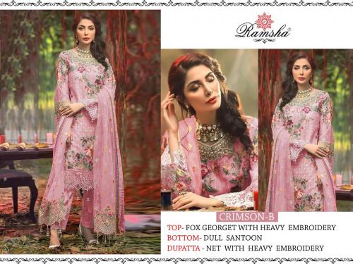 Ramsha Crimson-B Price - 1799