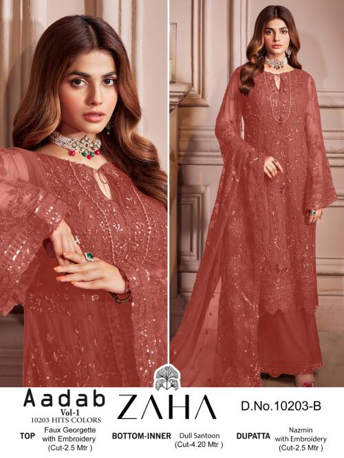 ZAHA AADAB VOL-1 10203-B Price - 1399