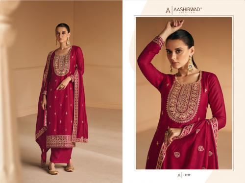 Aashirwad Creation Geetika 9722 Price - 1749