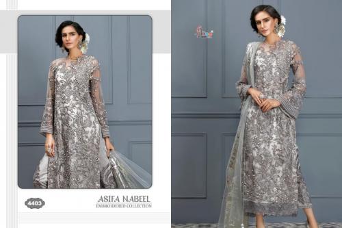 Shree Fabs Asifa Nabeel Embroidered Collection 4403 Price - 1499