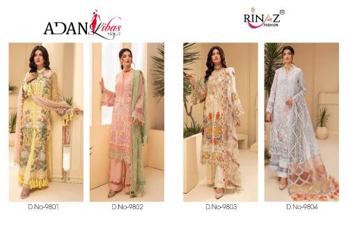 Rinaz Fashion Adaan Libas 9801-9804 Price - 5196