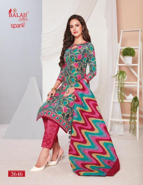 Balaji Cotton Spark 3646 Price - 350