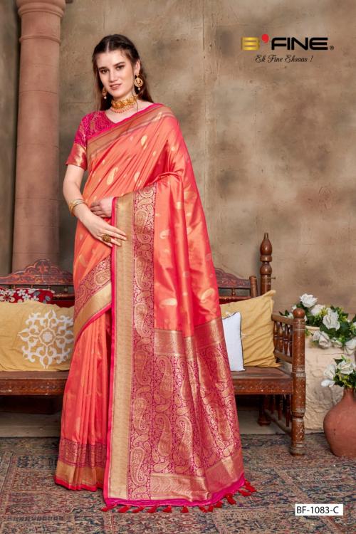 B Fine Saree Twinkle BF-1083-C Price - 2030