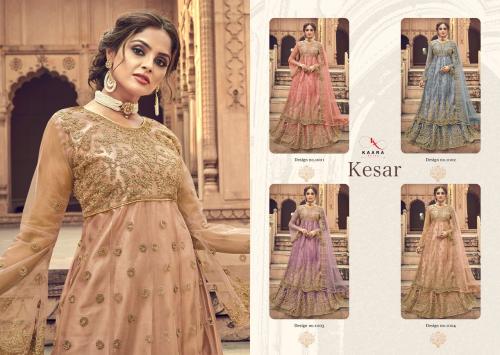 Kaara Suits Kesar 1001-1004 Price - 7996