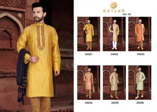 Kurta Pajama Outlook 34001-34006 Price - 7197
