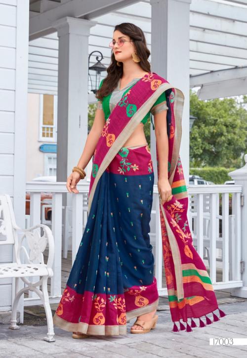 Sonia Silks Ikkat Pattu Part 17003 Price - 595
