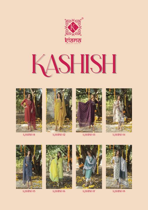 Kiana Fashion Kashish 01-08 Price - 7800