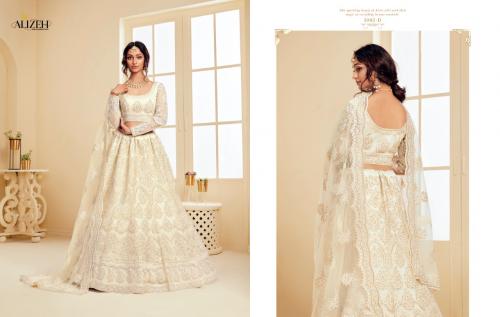 Alizeh Lehenga The White Bride 1002 D Price - 5925