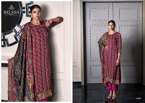 Relssa Fabrics Alisha 14005 Price - 2745