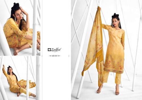Zulfat Designer Shaheen 420-001 to 420-010 Series 