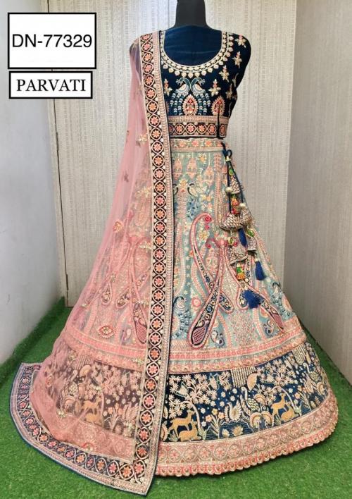 Parvati Designer Lehenga 77329 Price - 17695