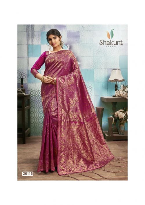 Shakunt Saree Shika Art Silk 26115 Price - 681