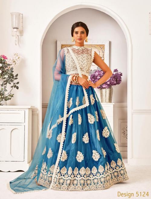 Bollywood Designer Mono Net Lehenga 5124-A Price - 2385