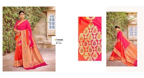 B Fine Saree Luxury Handloom BF-352 Price - 3045
