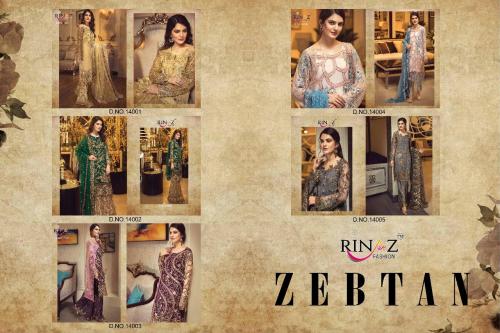 Rinaz Fashion Zebtan 14001-14005 Price - 6495