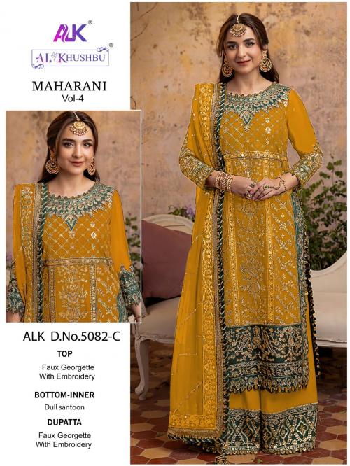 AL KHUSHBU MAHARANI VOL-4 5082-C Price - 1449