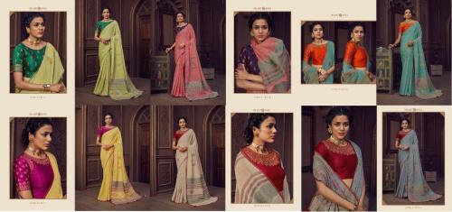 Heart & Soul linen Saree 1431-A,B To 1433-A,B Price - 11700