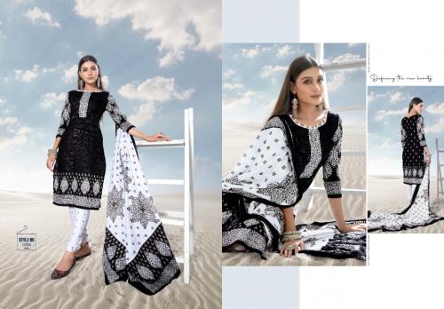 Keval Fab Alija Black And White 1006 Price - 425