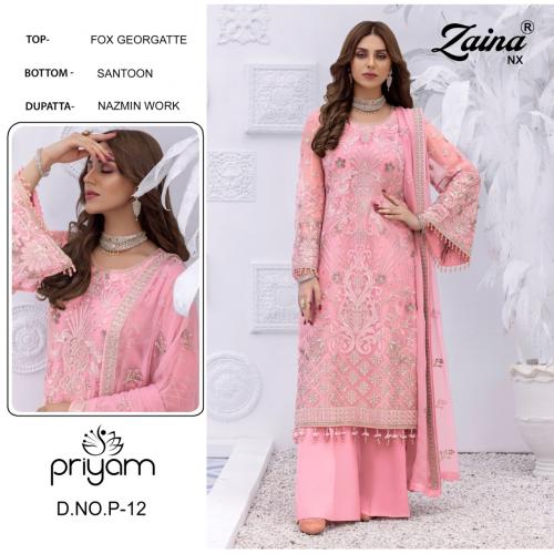 Priyam Fashion Zaina P-12 Price - 1305