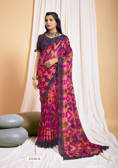 Ruchi Saree Star Chiffon 25106-B Price - 617