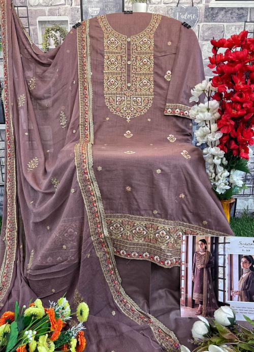 Serine Pakistani Suit S-169  Price - 1299