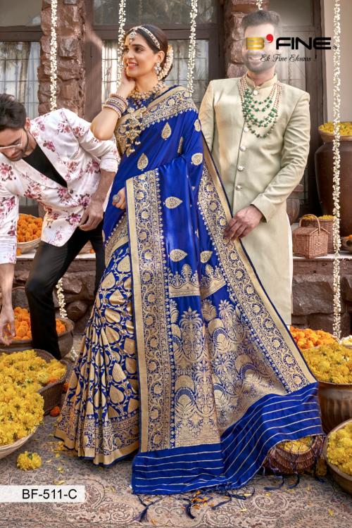 B Fine Saree Parampara BF-511-C Price - 2195