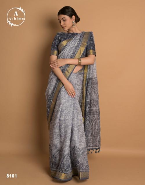 Ashima Saree Kaatha Cotton 8101-8108 Series
