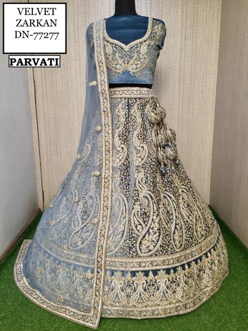 Parvati Designer Lehenga 77277 Price - 12695