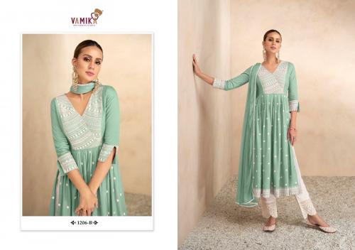 Vamika Fashion Aadhira Vol-4 Light 1206-B Price - 1495