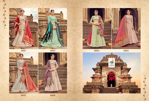 Gajraj Fashion Lehenga 8001-8006 Price - 30570