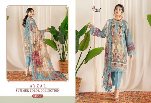 Shree Fab Ayzal Summer Colors Collection 3150-B Price - 585