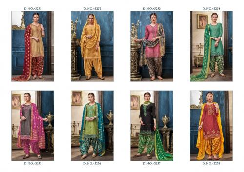 Kessi Fabrics Shangar By Patiala 5251-5258 Price - 7192