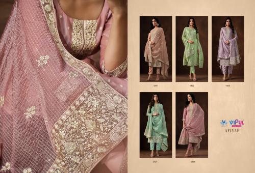 Vipul Fashion Afiyah 5451-5455 Price - 11770