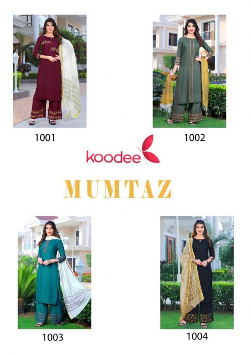 Koodee Mumtaz 1001-1004 Price - 3400