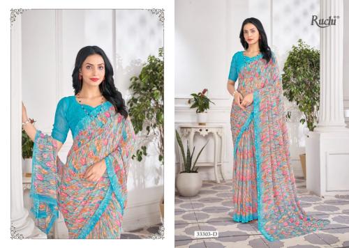 RUCHI SAREE RAGAA GEORGETTE - 9 33303-D Price - 523