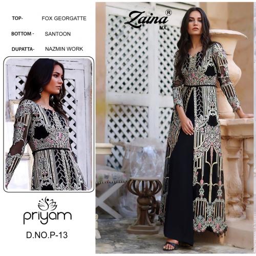 Priyam Fashion Zaina P-13 Price - 1305