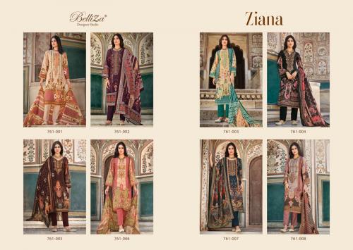 Belliza Designer Ziana 761-001 to 761-008 Price - 5592