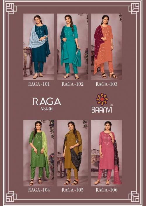 R Studio Baanvi Raga 101-106 Price - 5694