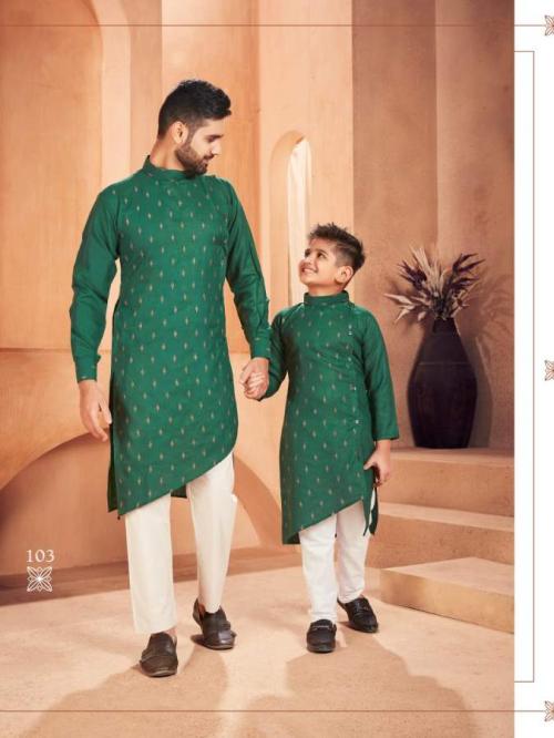 Banwery Fashion Father Son 103 Price - Combo Rate :-1049 , Father :-649, Son :-549