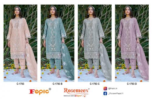 FEPIC ROSEMEEN C-1793-A TO C-1793-D Price - 5324