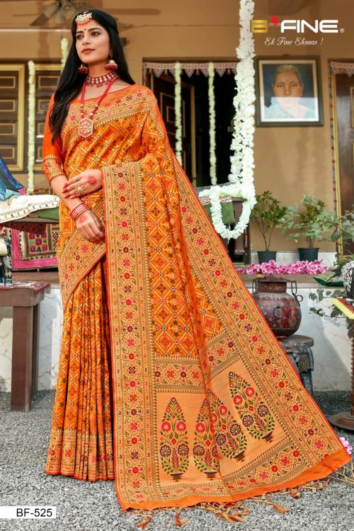 B Fine Saree Patola BF-524 Price - 2645