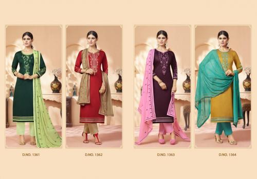 Kajree Fashion Kalarang Sashiya 1361-1364 Price - 3196