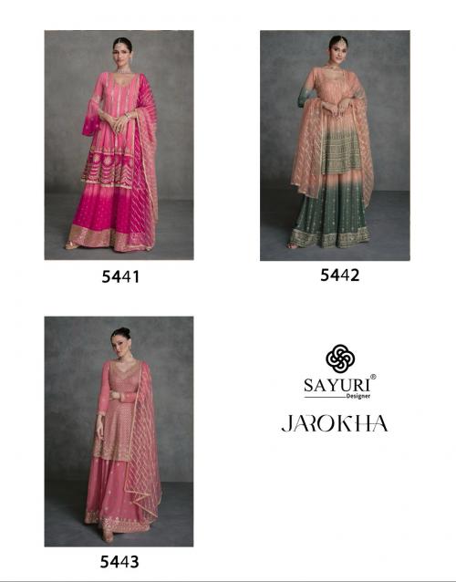 SAYURI DESIGNER JAROKHA 5441 TO 5443 Price - 7947