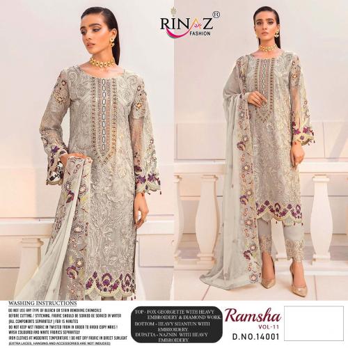 Rinaz Fashion Ramsha Vol-11 14001-14004 Series 