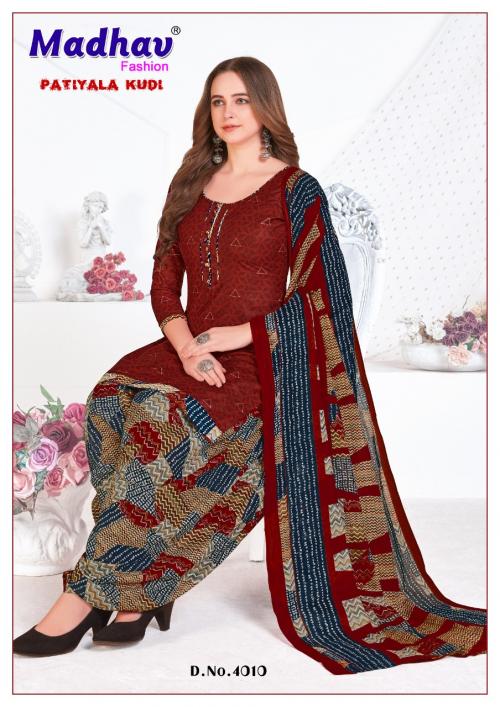 Madhav Fashion Patiyala Kudi  4010 Price - 350