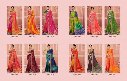 Kessi Fabrics Bandhej 2131-2142