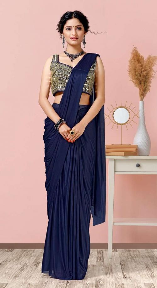 Aamoha Trendz Ready To Wear Designer Saree 1015592-B Price - 1095