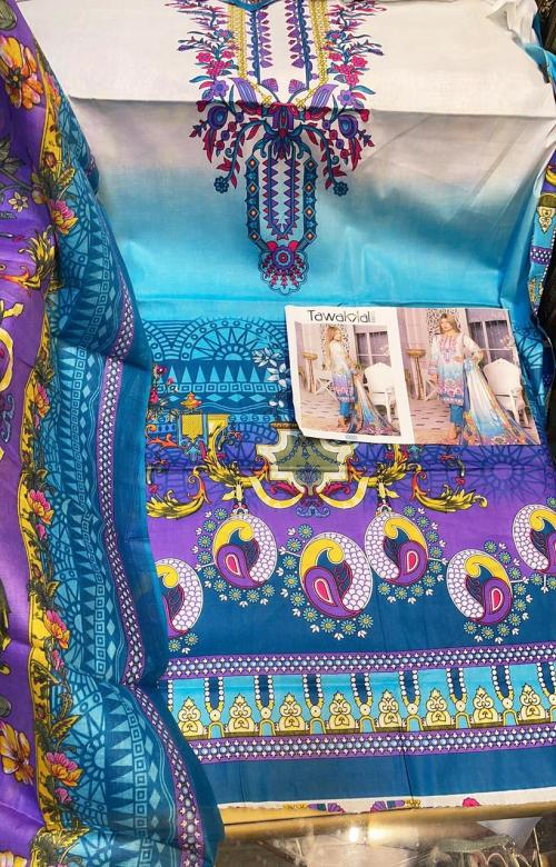 Tawakkal Fabrics Opulence Luxury Cotton 3008 Price - 390